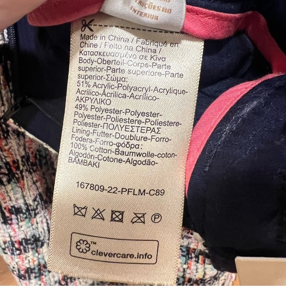 Scotch & Soda | Tweed Patch Pocket | Mini Skirt | Sz M | Tweed Skirt | NWT - Picture 9 of 12